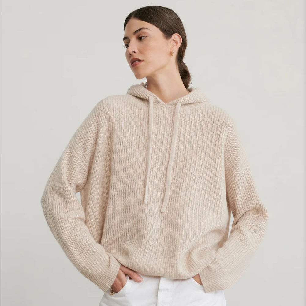 LIKE NEW Jenni Kayne Cashmere Fisherman Hoodie